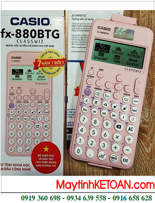 Casio Fx-880BTG ClassWiz, Máy tính học sinh mang vào phòng thi Casio Fx-880BTG ClassWiz chính hãng